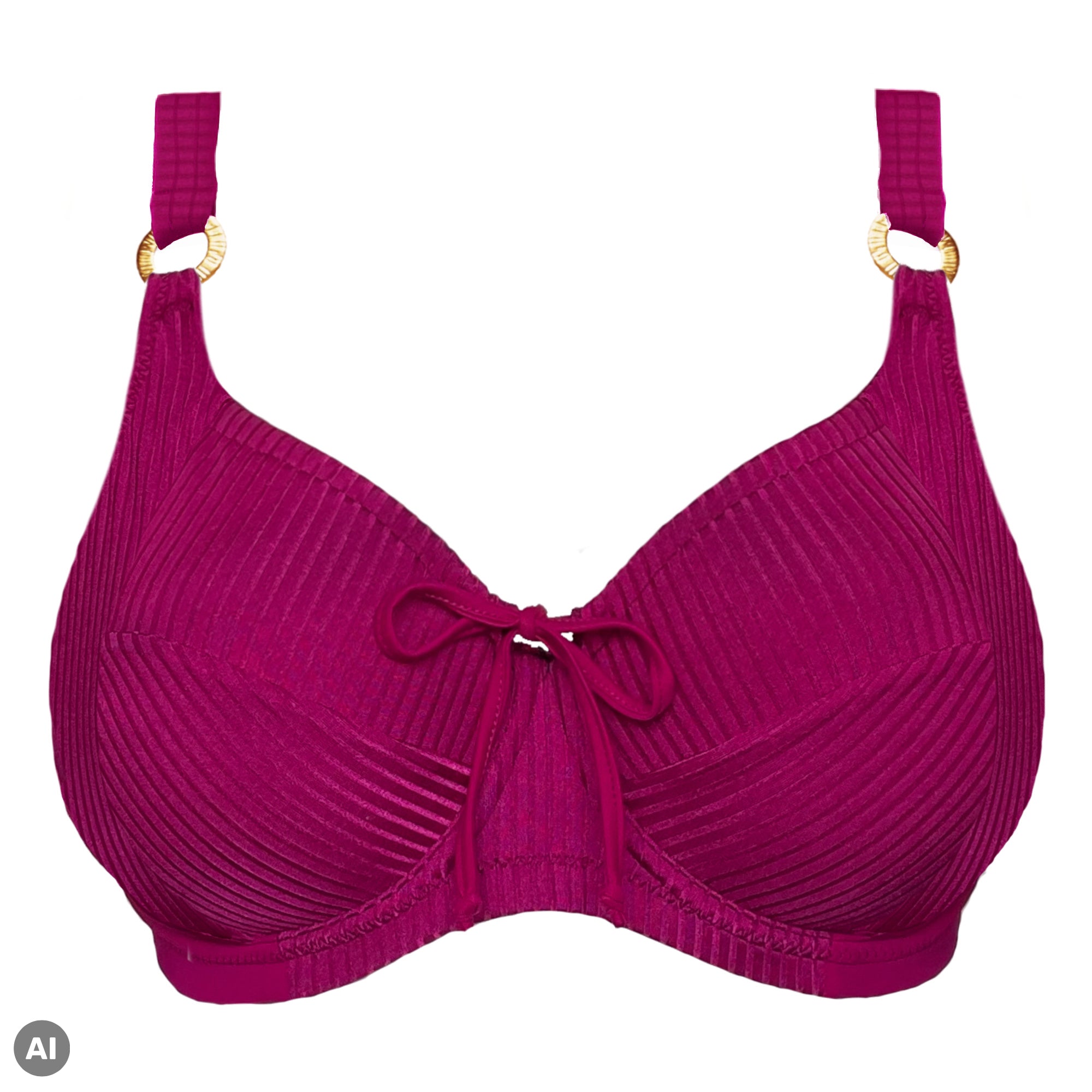Hibiscus Elegant Vollschalen-Bikinitop