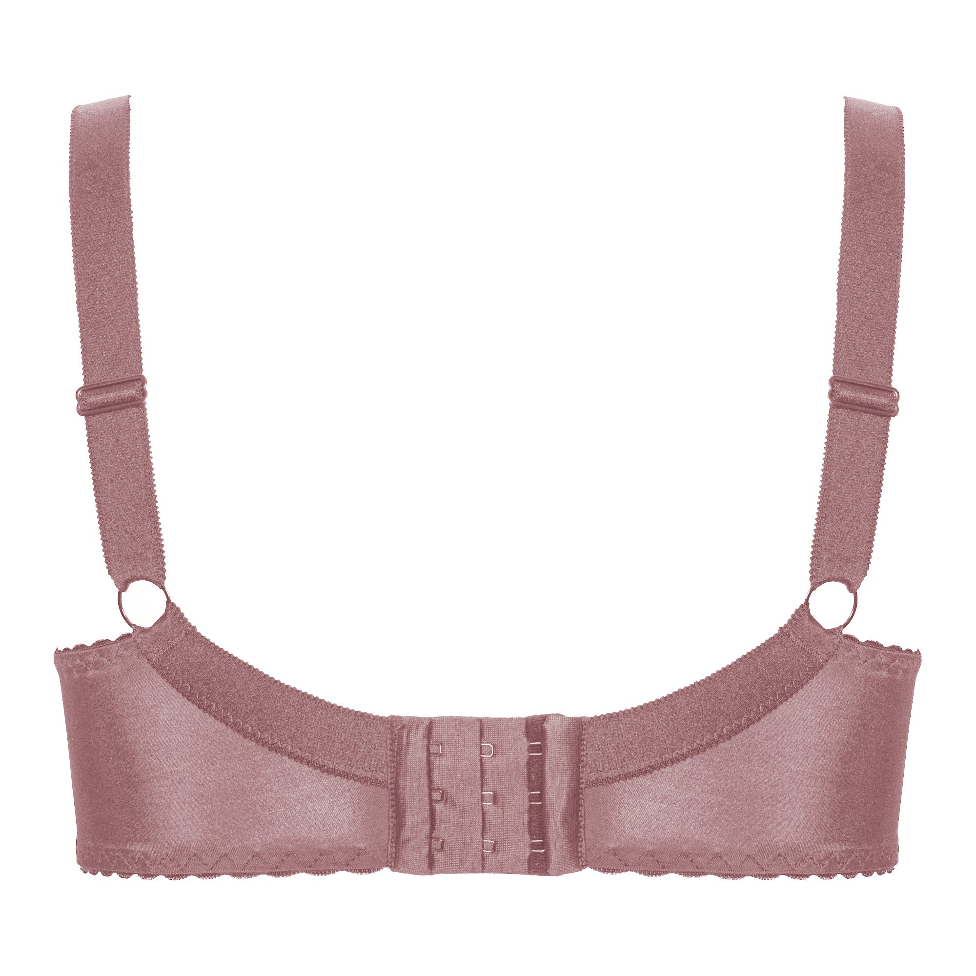 Floral Vollschalen-BH Taupe